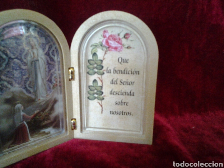 Arte: Icono diptico de Lourdes - Foto 3