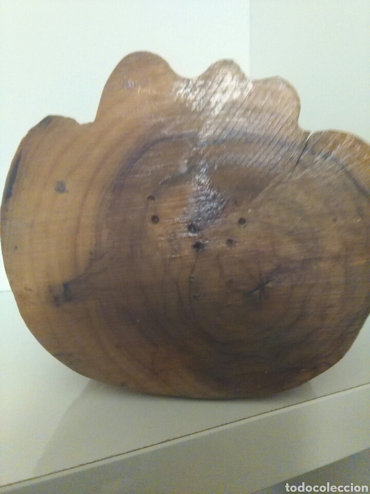 Arte: Talla de madera, busto de Cristo. - Foto 8