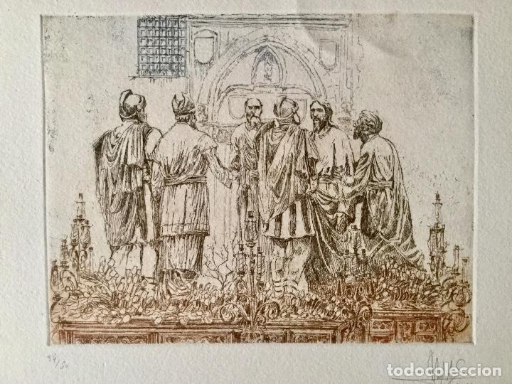 Arte: Grabado. El Prendimiento. Le&oacute;n - Foto 1