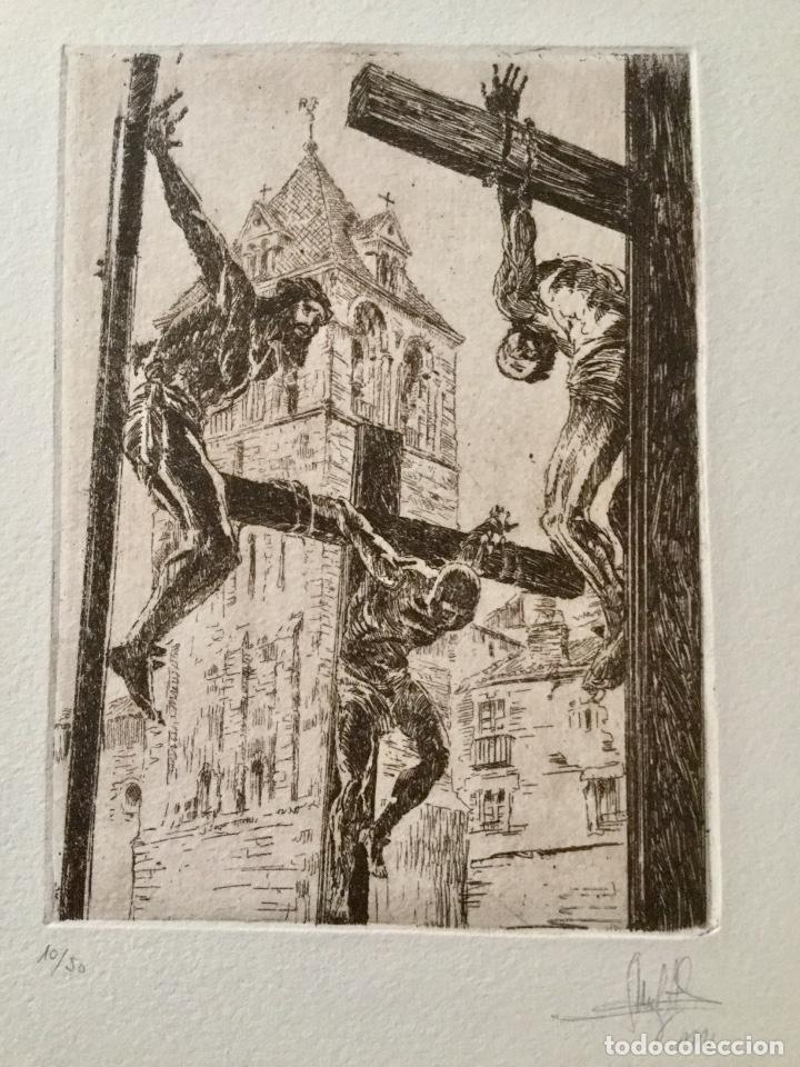 Arte: Grabado. Segunda Palabra. Le&oacute;n - Foto 1