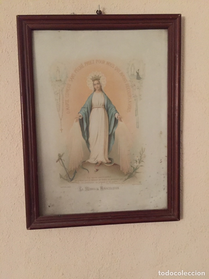 Arte: Cuadro de virgen - Foto 1