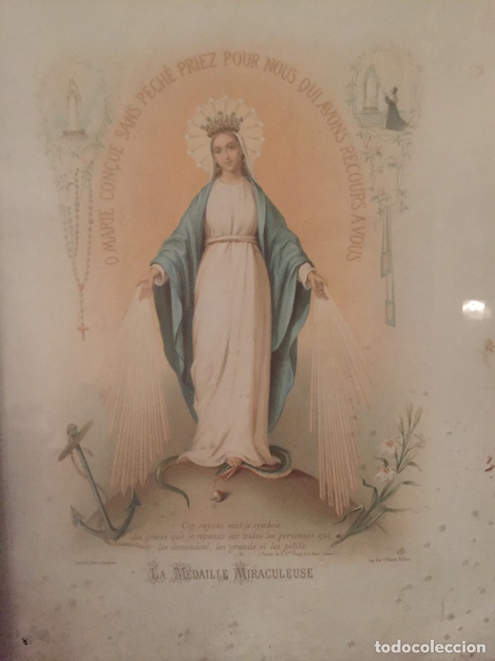 Arte: Cuadro de virgen - Foto 2