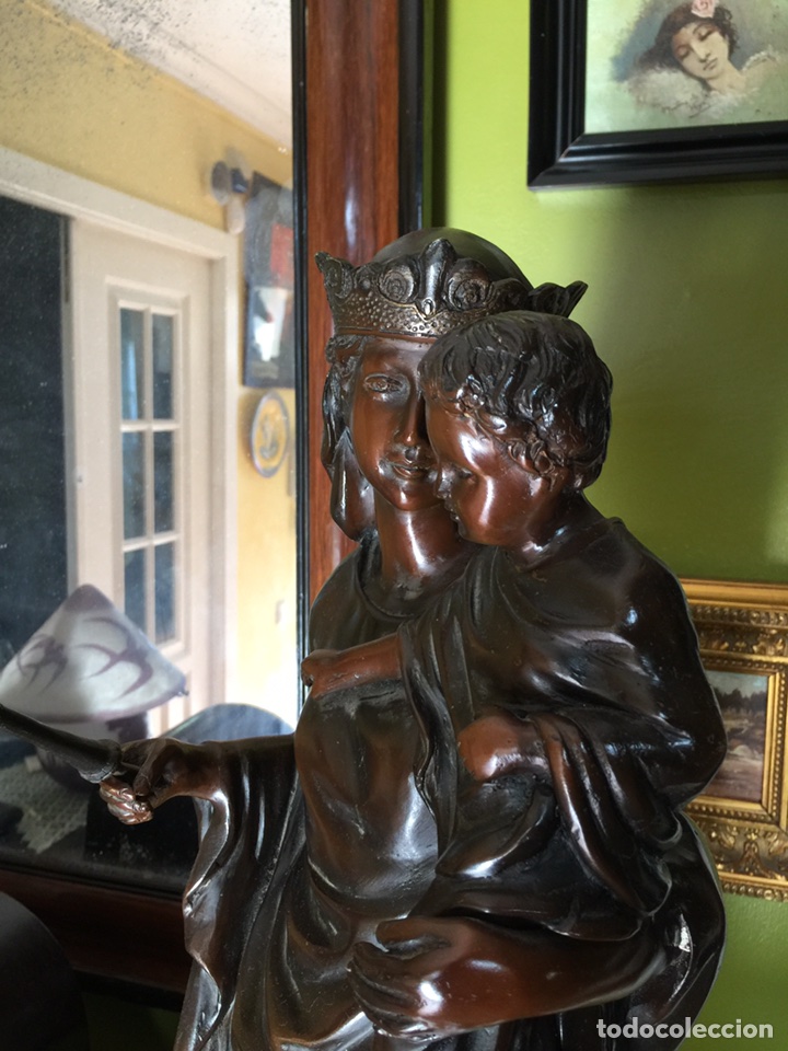 Arte: Virgen hecha en bronce - Foto 2