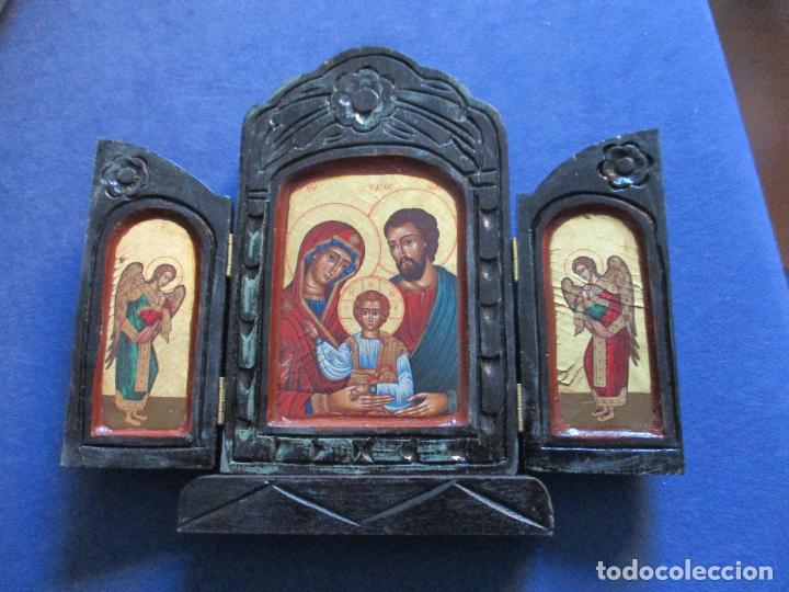 Arte: Triptico icono ruso - Foto 3