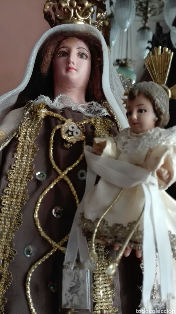 Arte: Imagen de la Virgen del Carmen - Foto 3