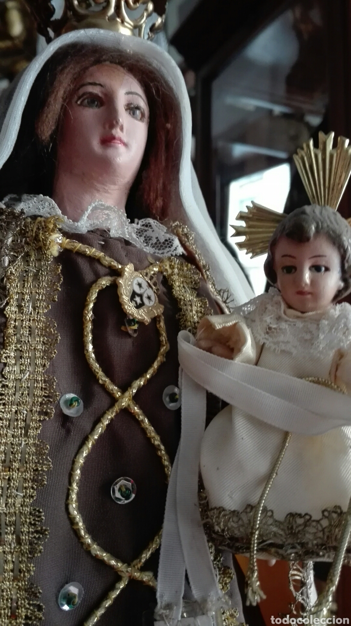 Arte: Imagen de la Virgen del Carmen - Foto 4
