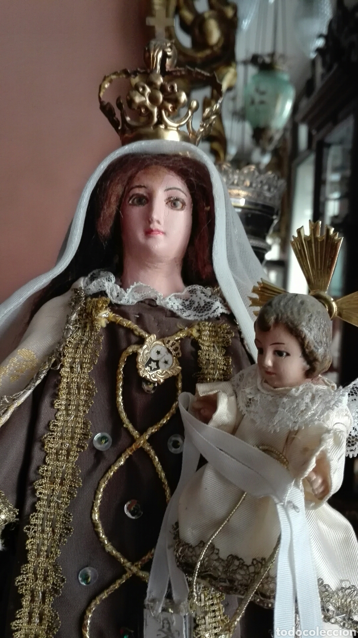 Arte: Imagen de la Virgen del Carmen - Foto 5