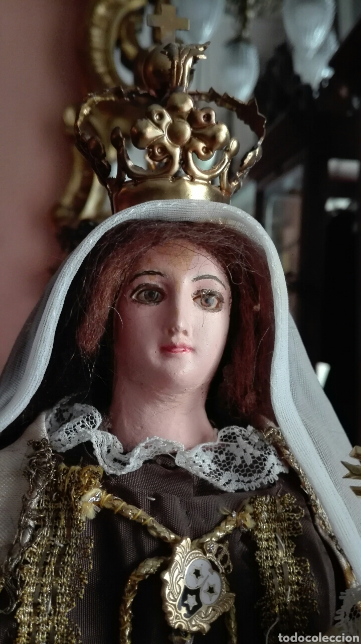 Arte: Imagen de la Virgen del Carmen - Foto 6