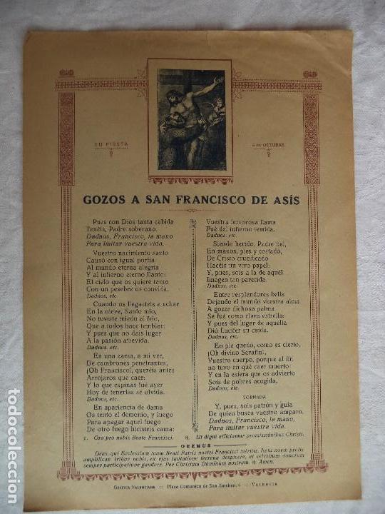 Arte: GOZOS A SAN FRANCISCO de ASIS - Foto 1