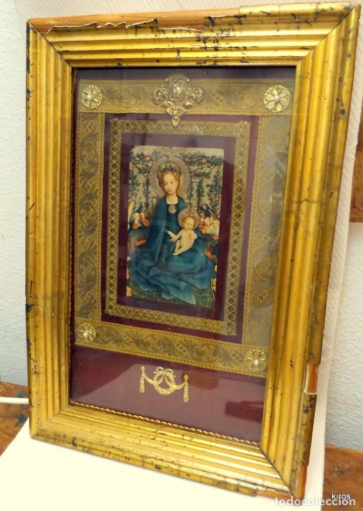 Arte: VIRGEN CON NI&Ntilde;O - Foto 1