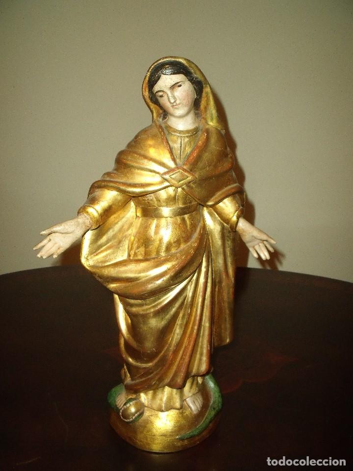 Arte: TALLA VIRGEN INMACULADA - Foto 1