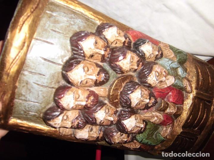 Arte: SANTA CENA DE MADERA TALLADA - Foto 15