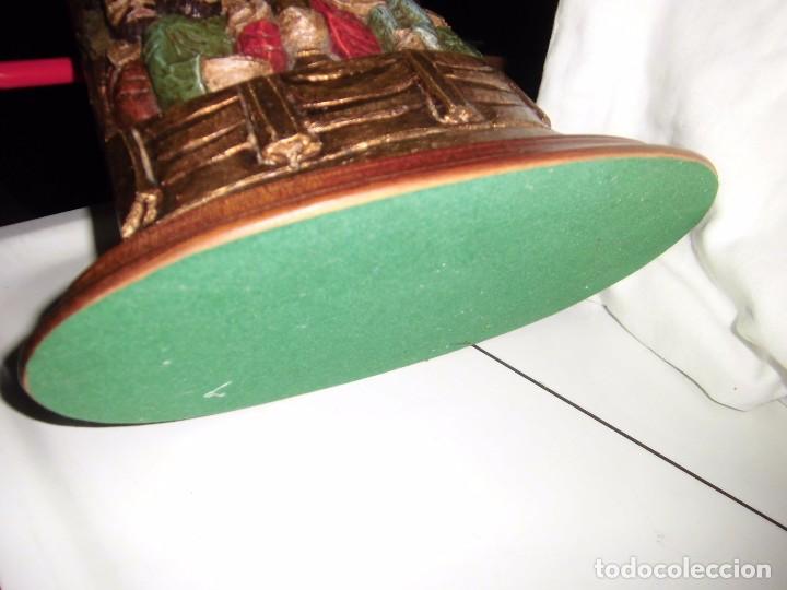 Arte: SANTA CENA DE MADERA TALLADA - Foto 17