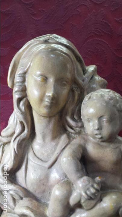 Arte: VIRGEN  CON  NI&Ntilde;O  EN  BRAZOS - Foto 2