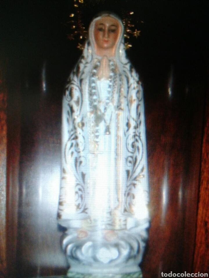 Arte: FANAL CON VIRGEN DE LOURDES - Foto 1