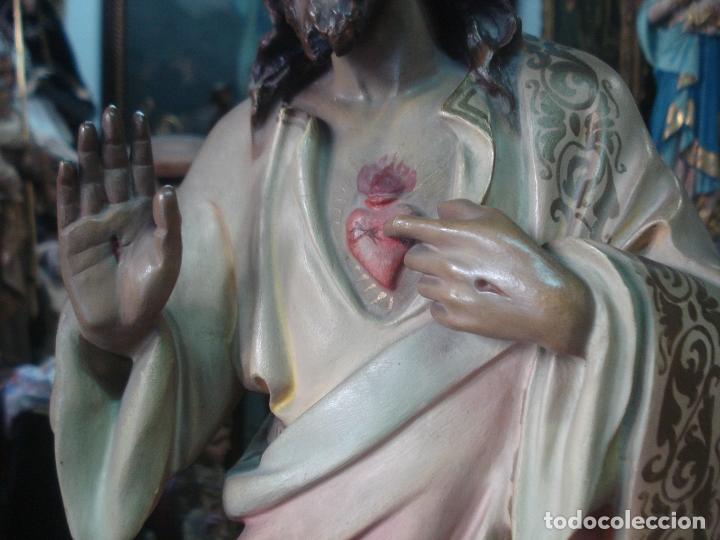 Arte: Sagrado Corazon de estuco de Olot - Foto 6