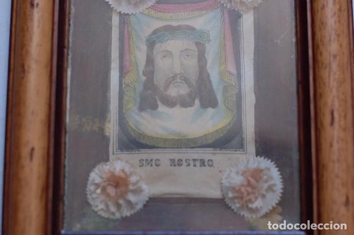 Arte: PINTURA EN COLOR - SANTISIMO ROSTRO DE CRISTO - Foto 2