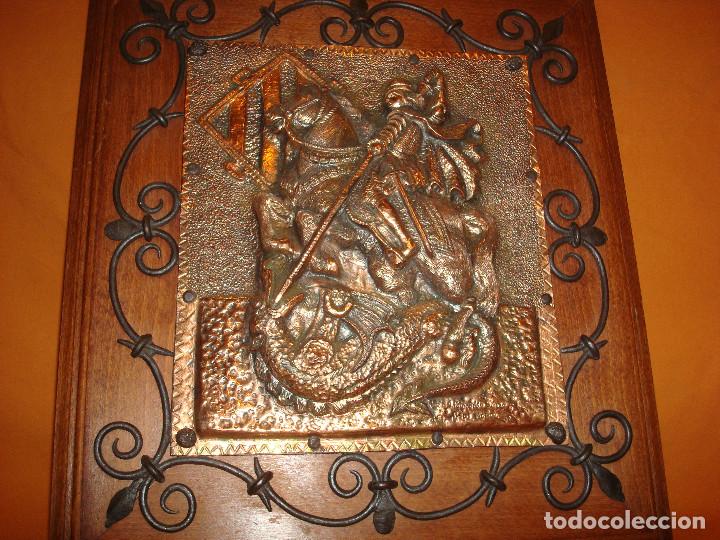 Arte: Cuadro Sant Jodi / San Jorge y el dragon - Foto 5