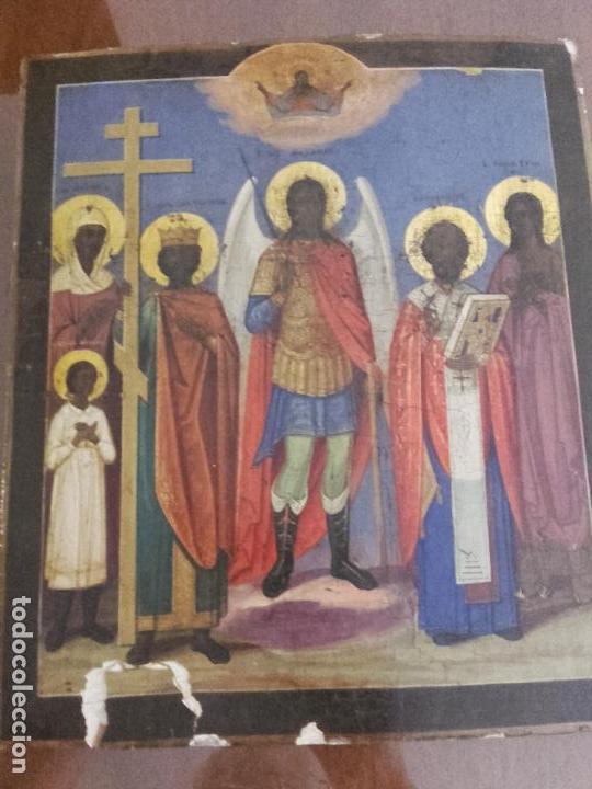 Arte: Icono Ruso Santos - Foto 1