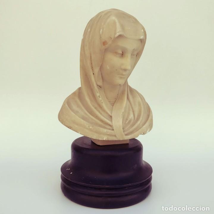 Arte: Virgen en alabastro - Foto 1