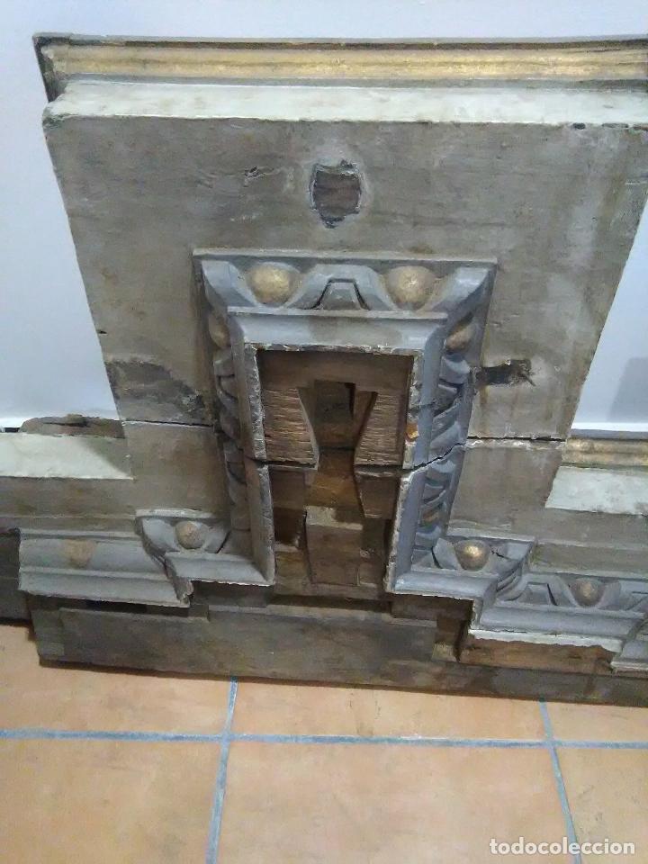 Arte: cornisa base de retablo - Foto 4