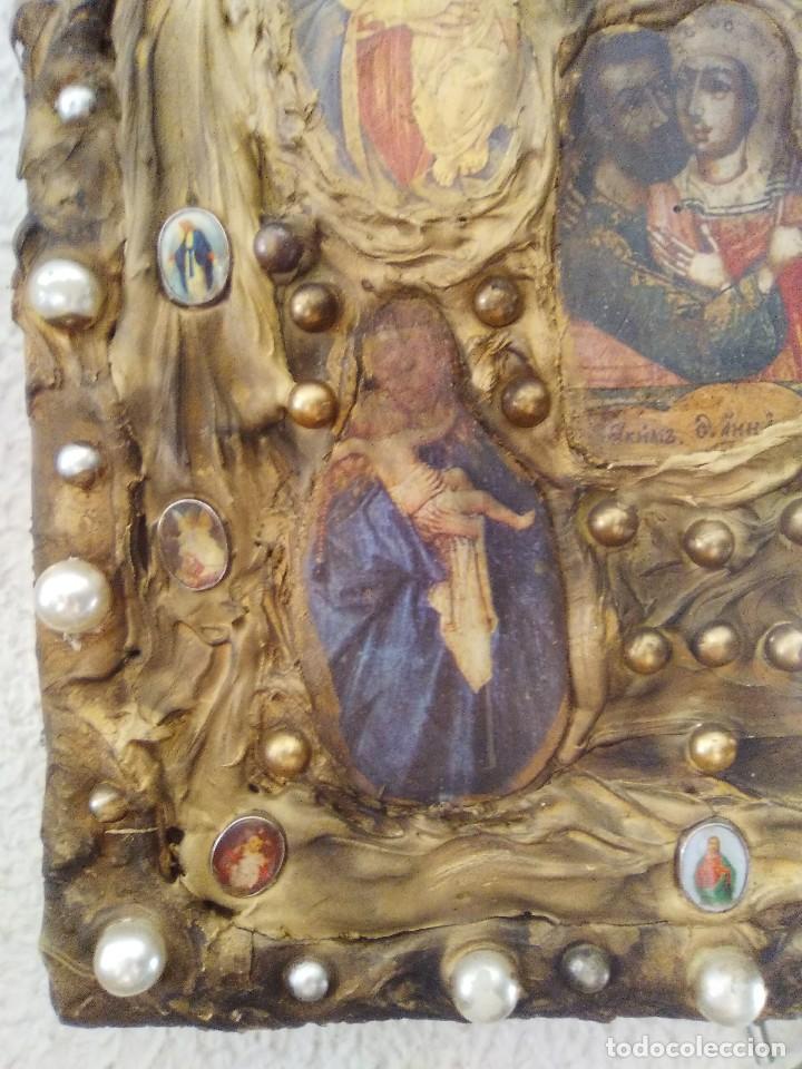 Arte: Icono de,V&iacute;rgenes, rehecho. - Foto 4