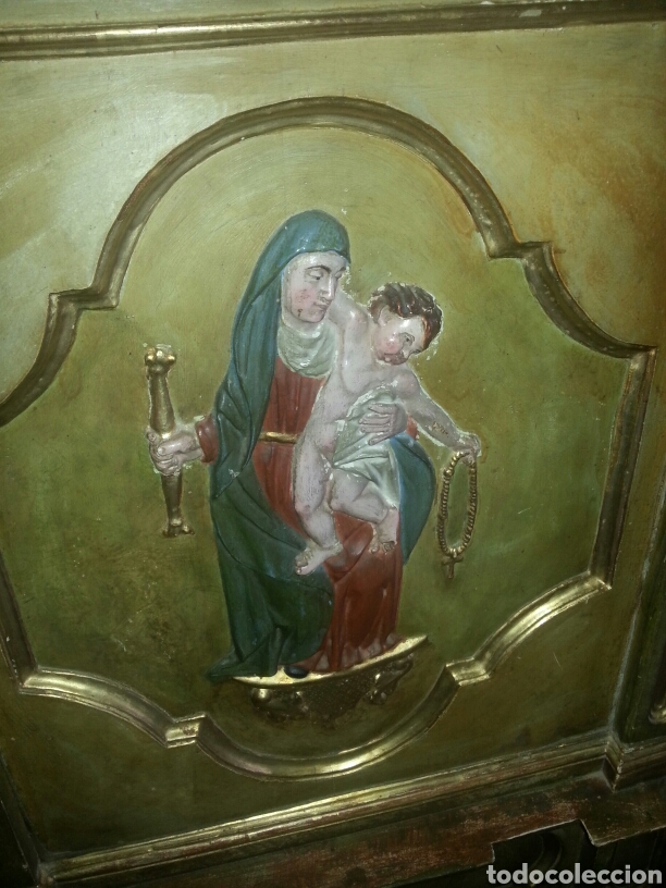 Arte: Cabecero de cama con retablo - Foto 2