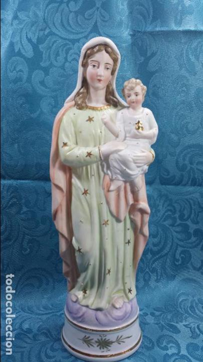 Arte: VIRGEN CON  NI&Ntilde;O EN  BRAZOS - Foto 1