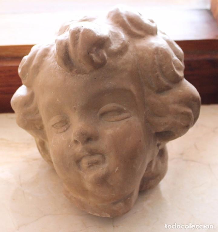 Arte: cabeza de &aacute;ngel en pasta - Foto 1