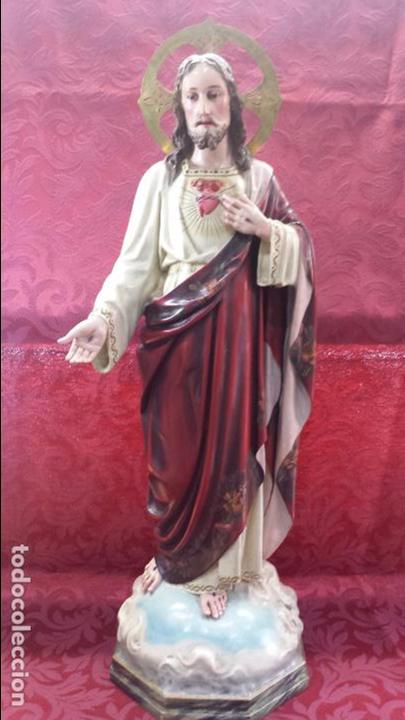 Arte: SAGRADO CORAZ&Oacute;N (grande ) - Foto 1