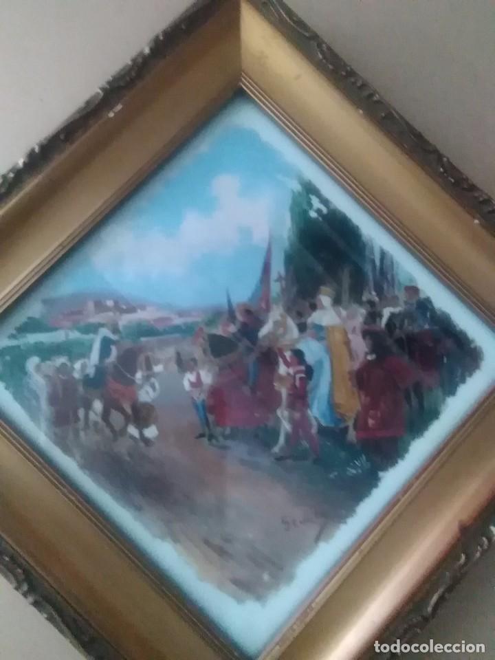 Arte: Cuadro oleo firmado (sevilla) - Foto 2