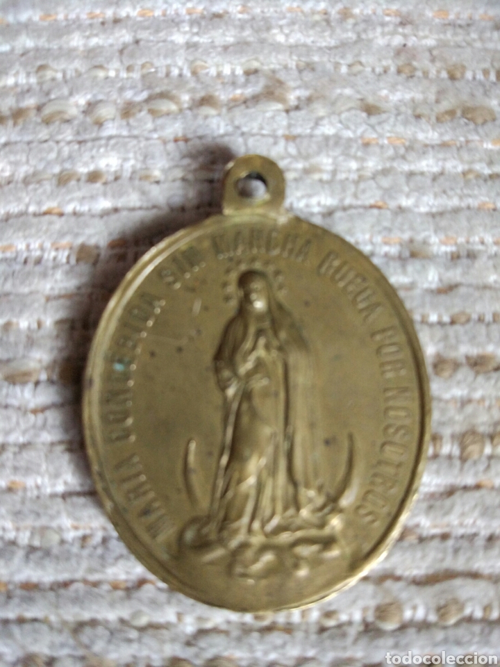 Arte: medalla San Luis Gonzaga - Foto 1