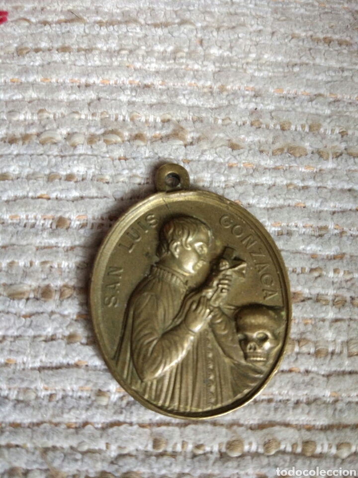 Arte: medalla San Luis Gonzaga - Foto 3