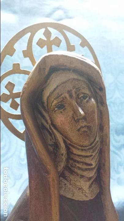 Arte: DOLOROSA TALLA EN MADERA - Foto 4