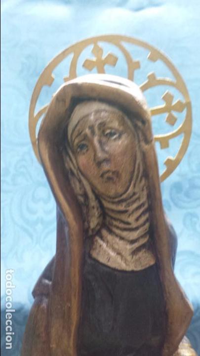 Arte: DOLOROSA TALLA EN MADERA - Foto 5