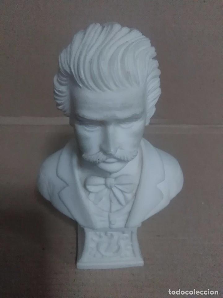 Arte: Busto j strauss marmolina - Foto 1