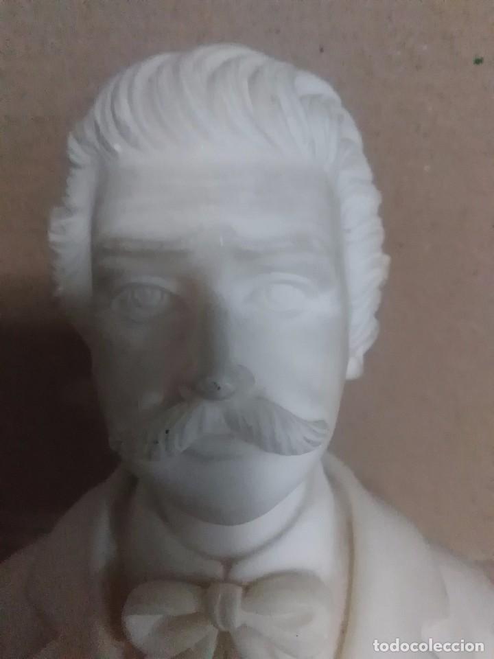 Arte: Busto j strauss marmolina - Foto 5