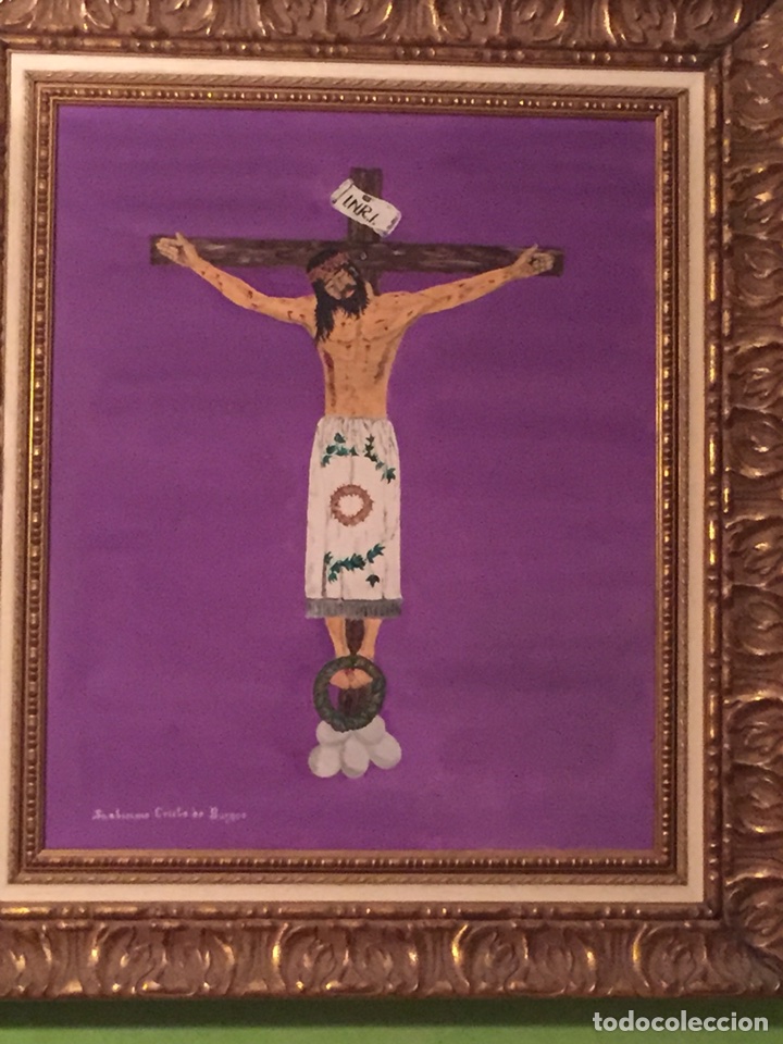 Arte: Cuadro Cristo de Burgos - Foto 1