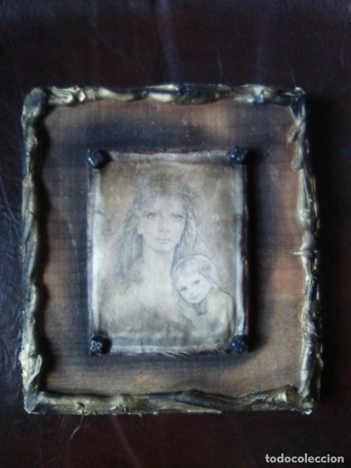 Arte: Icono Virgen con Ni&ntilde;o. - Foto 1
