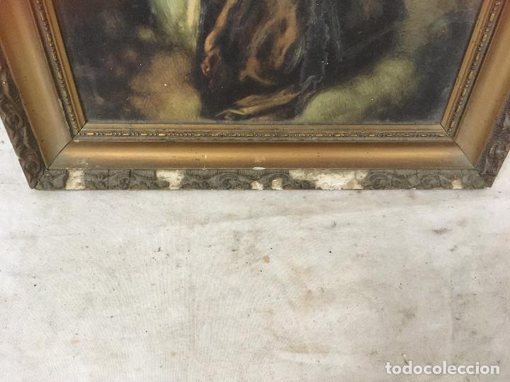 Arte: CUADRO ANTIGUO VIRGEN DEL CARMEN. - Foto 10
