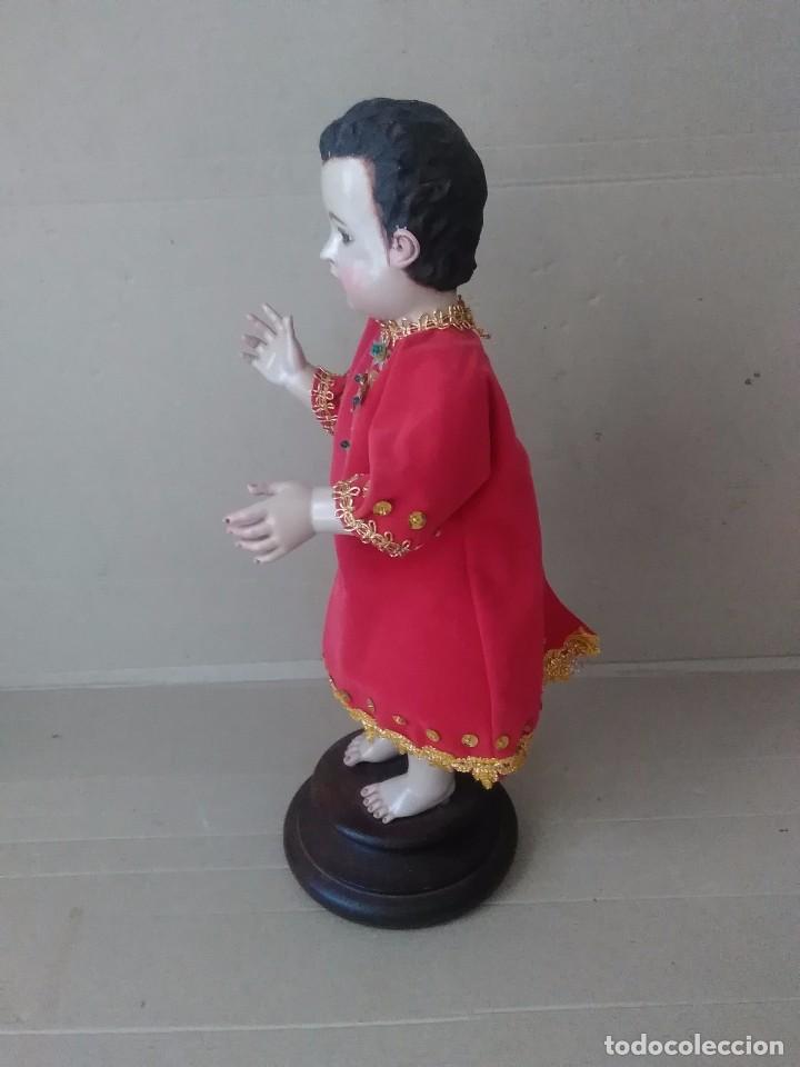 Arte: Ni&ntilde;o Jes&uacute;s madera estucada - Foto 2