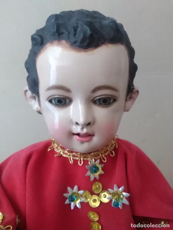 Arte: Ni&ntilde;o Jes&uacute;s madera estucada - Foto 5