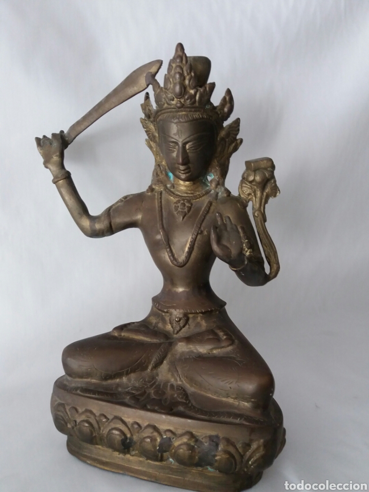 Escultura De Figura Tibetana 8 