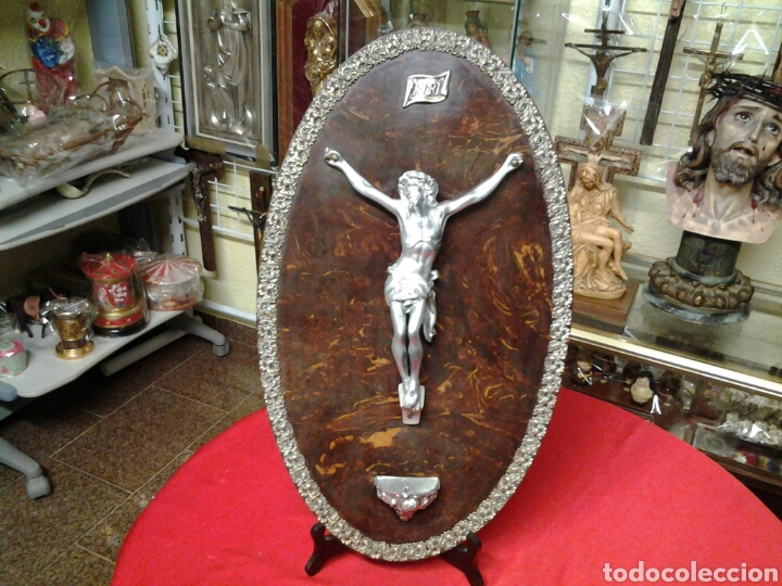 Arte: Retablo benditera antigua - Foto 1