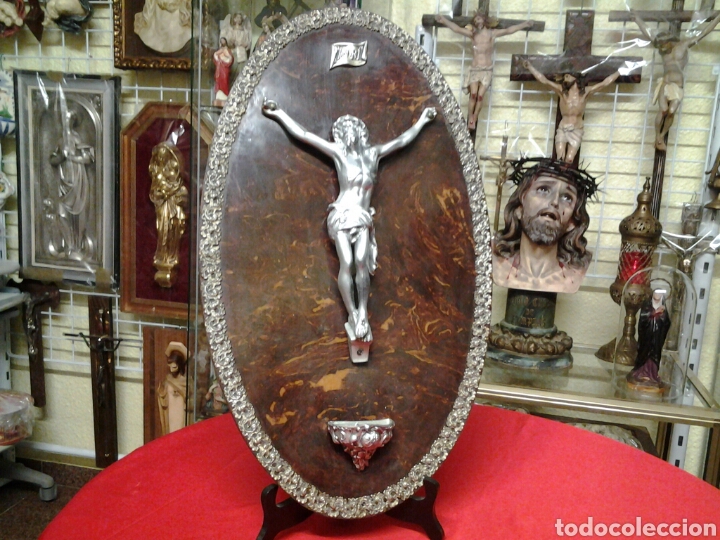 Arte: Retablo benditera antigua - Foto 2