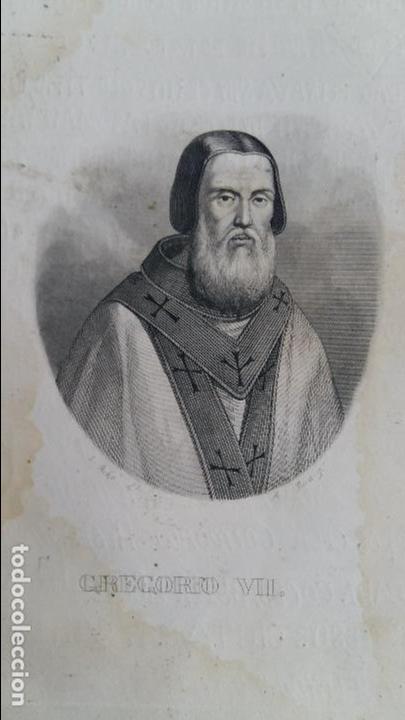 Arte: GRABADO DEL PAPA GREGORIO VII. - Foto 2