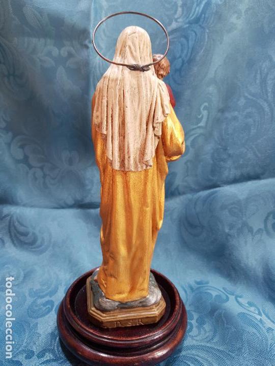 Arte: VIRGEN  CON  NI&Ntilde;O  EN  BRAZOS - Foto 3