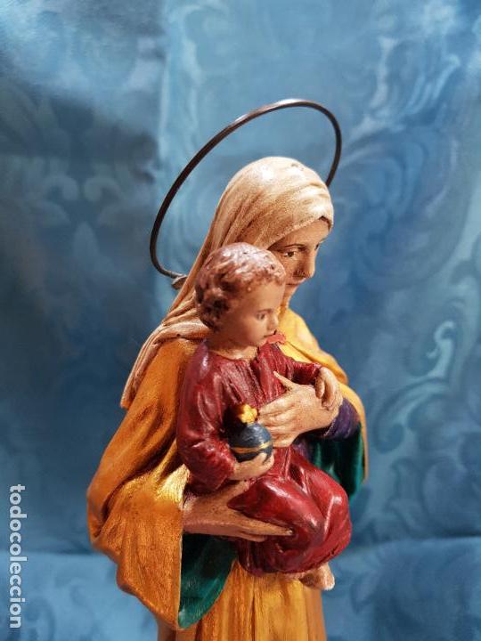 Arte: VIRGEN  CON  NI&Ntilde;O  EN  BRAZOS - Foto 7