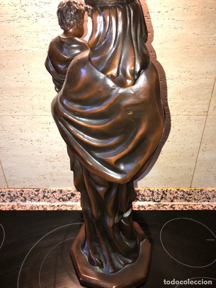 Arte: Virgen hecha en bronce - Foto 5