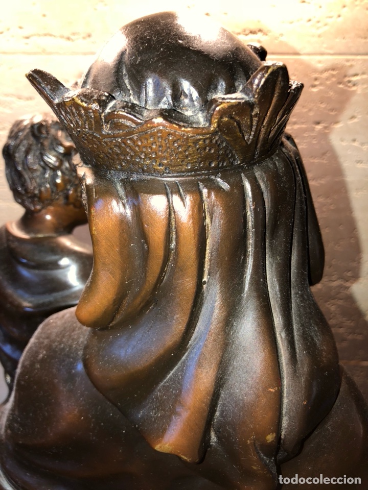 Arte: Virgen hecha en bronce - Foto 6